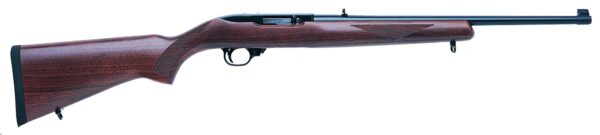 Ruger 1102 10/22 Semi-Automatic 22 Long Rifle 18.5″ Walnut Blue