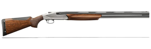 Benelli 828U 12ga 3″ 30″ AA-Grade Satin Walnut Engraved Nickel Receiver O/U Break Action Shotgun 10706