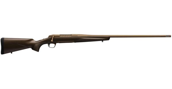 Browning X-Bolt Pro 30 Nosler Bolt-Action Rifle with Cerakote Burnt Bronze Finish