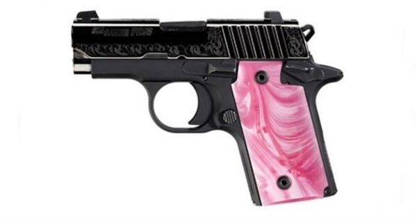 Sig Sauer P238 Pink Pearl 380 ACP Centerfire Pistol with Night Sights
