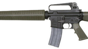 Armalite M15A2B Tactical AR-15 Rifle, 223 Remington, 20″ Chrome Lined HBAR, Semi-Auto, Black Fbrglass Stock, Black Steel Finish, 30 Rds