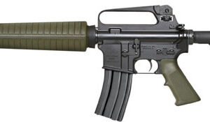 Armalite M15A2C Tactical AR-15 Rifle, 223 Remington, 16″ Chrome Lined, Semi-Auto, Green Fbrglass Stock, Black Steel Finish, 30 Rds