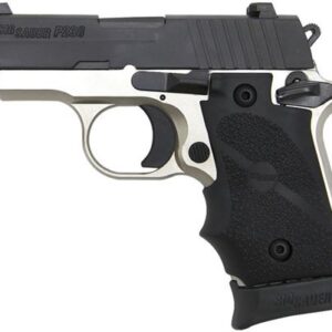 Sig Sauer P238 NBS15 Two-Tone Platinum 380 ACP Special Edition with Night Sights