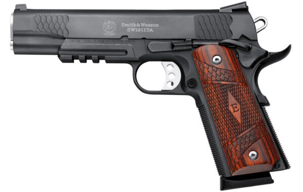Smith & Wesson SW1911TA E-Series 45 ACP Centerfire Pistol with Tactical Rail
