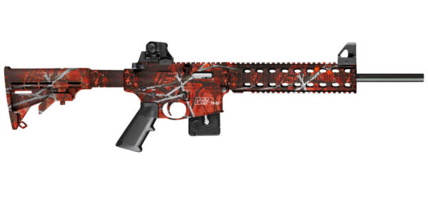 Smith & Wesson M&P15-22 22 LR Harvest Moon Orange Semi-Auto Rimfire Rifle (Compliant)