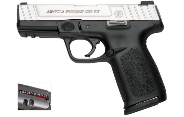 Smith & Wesson SD9 VE 9mm Two-Tone Centerfire Pistol (California Compliant)