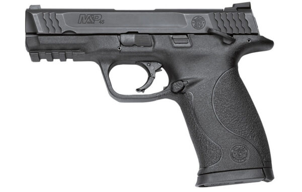 Smith & Wesson M&P45 45 ACP Mid-Size Centerfire Pistol with Night Sights, Thumb Safety and Three Magazines