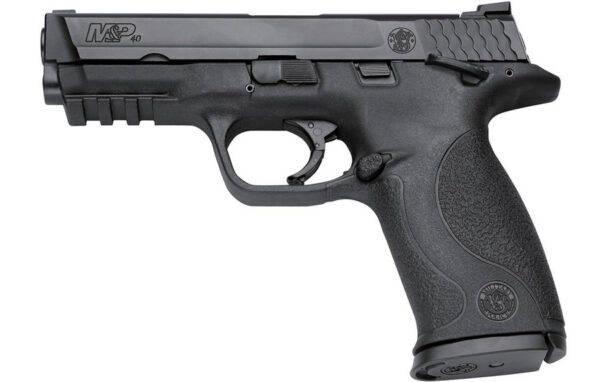 Smith & Wesson M&P40 40 S&W Centerfire Pistol with Night Sights, Three Magazines and Manual Safety