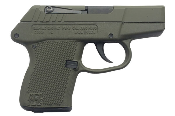 KELTEC P-3AT 380 ACP CERAKOTE OD GREEN PISTOL