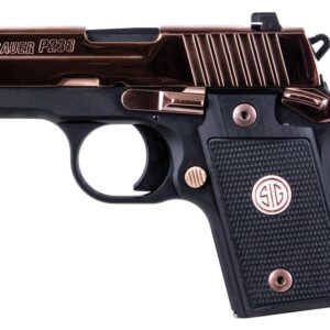 Sig Sauer P238 380 ACP Polished Rose Gold Carry Conceal Pistol with Night Sights