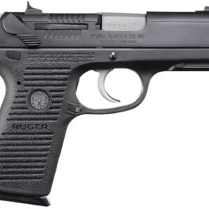 Ruger 13009 P Series 95 9mm 3.9″ 10+1 w/Rail Syn Grip Blue Finish