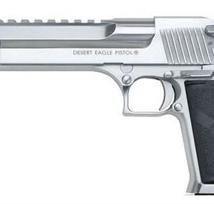 Magnum Research Desert Eagle 44 Magnum Brushed Chrome Pistol with Muzzle Break