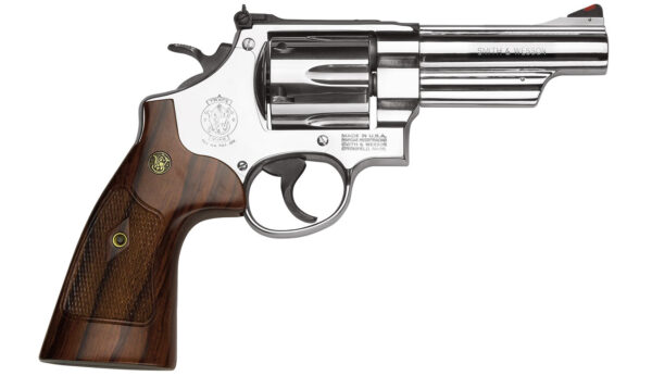 Smith & Wesson Model 29 Classic 44 Magnum 4-inch Barrel with Nickel Finish and Walnut Grips