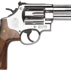 Smith & Wesson Model 57 Classic 41 Magnum 4-inch Barrel with Nickel Finish and Walnut Grips