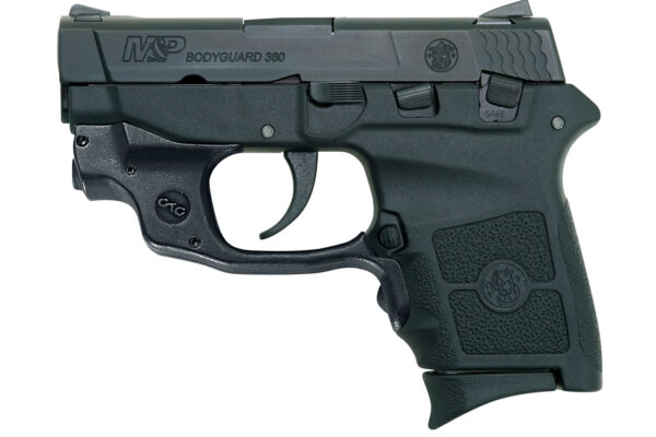 Smith & Wesson M&P Bodygaurd 380 with Green Crimson Trace Laserguard