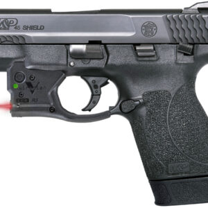 Smith & Wesson M&P45 Shield 45 ACP Centerfire Pistol with Thumb Safety and Viridian R5 Red Laser
