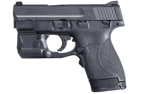 Smith & Wesson M&P9 Shield M2.0 9mm Centerfire Pistol with Laserguard Pro Green Laser and Light