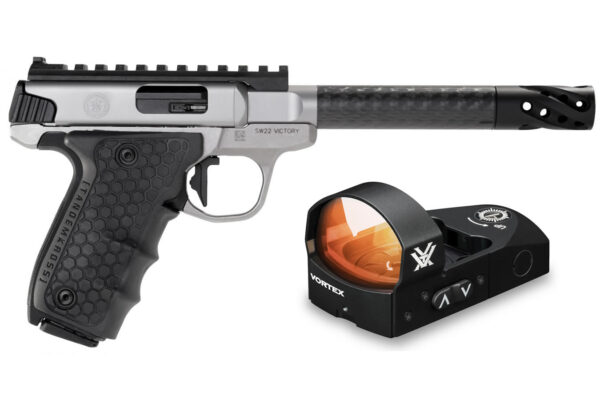 Smith & Wesson SW22 Victory 22LR Performance Center Carbon Fiber Target w/ Vortex Venom