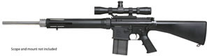 Armalite 10T Semi-Auto Rifle 10TBN338F, 338 Federal, 22 in, A2 Buttstock, Black Finish, Nat Match Trig