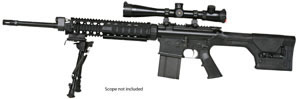 Armalite AR10 Semi-Auto AR-10 Rifle AR10TAC16, 308 Winchester, 16 in, Magpul Adj Buttstock, Black Finish, 25 Rd