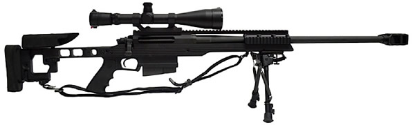 Armalite AR-30A1 Rifle 301ABT338, 338 Lapua Magnum, 26″, Fixed Stock, Black Finish