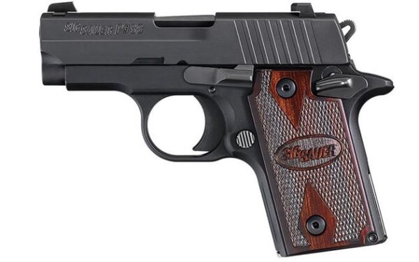 Sig Sauer P938 Rosewood 9mm Centerfire Pistol with Ambi Safety