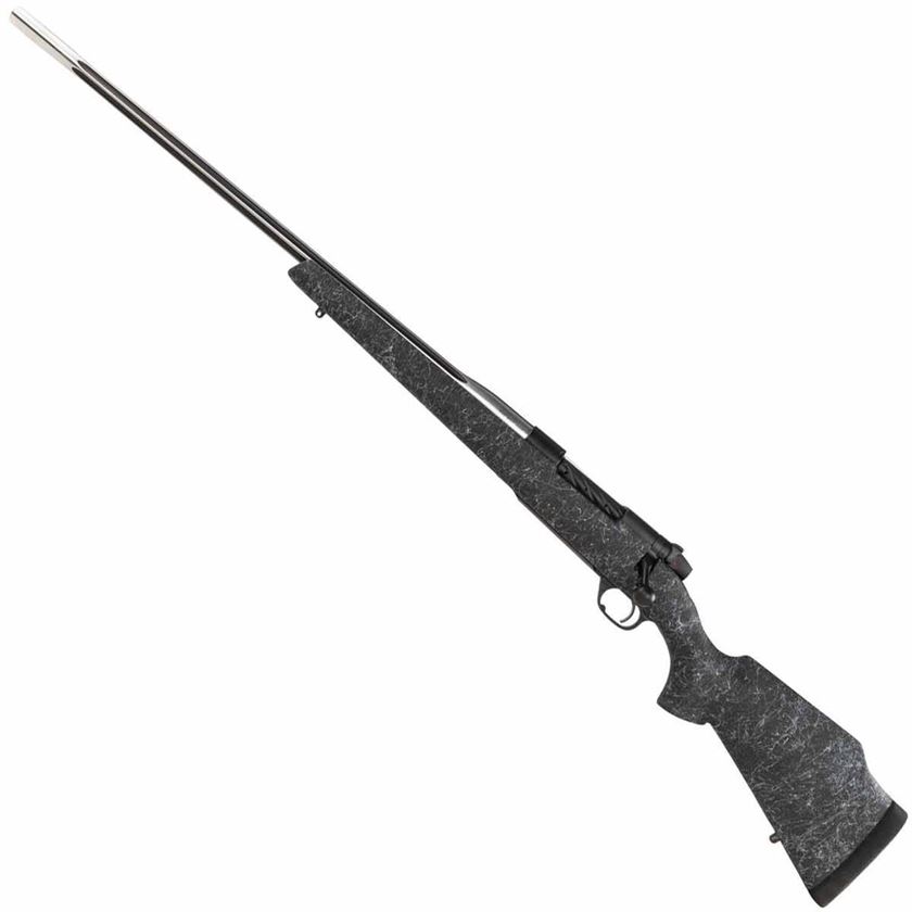 Weatherby Mark V Accumark Left Hand Graphite Black Cerakote Bolt Action Rifle – 257 Weatherby Magnum – 26in