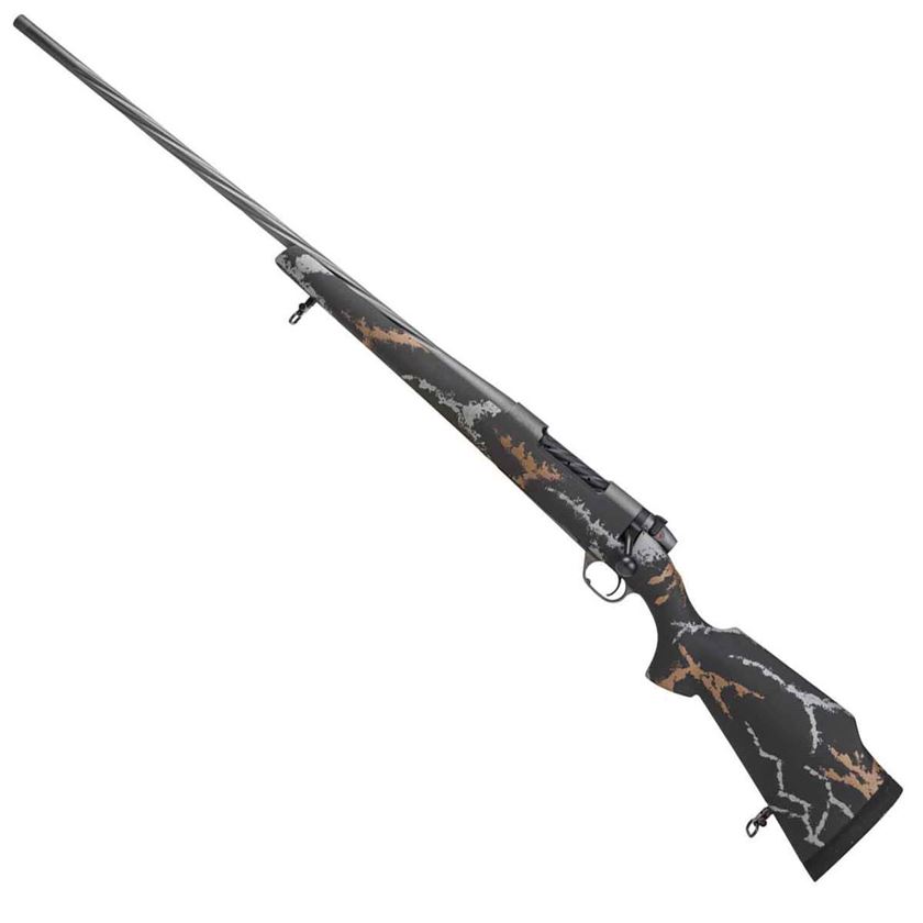 Weatherby Mark V MeatEater Left Hand Tungsten Cerakote Bolt Action Rifle – 6.5-300 Weatherby Magnum – 26in