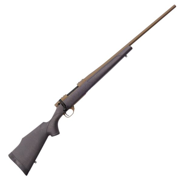 Weatherby Vanguard Weatherguard Black/Bronze Bolt Action Rifle – 300 Winchester Magnum – 26in