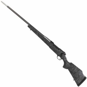 Weatherby Mark V Accumark Left Hand Graphite Black Cerakote Bolt Action Rifle – 300 Weatherby Magnum – 26in
