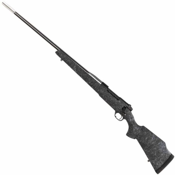 Weatherby Mark V Accumark Left Hand Graphite Black Cerakote Bolt Action Rifle – 300 Weatherby Magnum – 26in