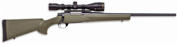Howa Hogue Gameking Rifle Package HGK63208, 30-06 Springfield, 22″, Green Hogue Overmolded Stock, Blued Finish
