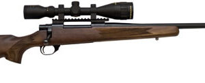 Howa Hunter Combo Bolt Action Rifle w/Scope HHR63101, 308 Winchester, 22 in, Walnut Stock, Blue Finish, 4 Rd