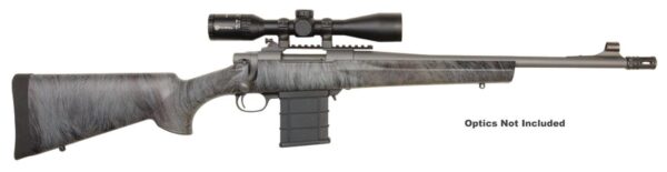 Howa Scout Feral Hog Bolt Action Rifle HSC63102, 308 Winchester, 18.5″, Thunder Mountain Feral Stock, Gray Finish, 5 Rd