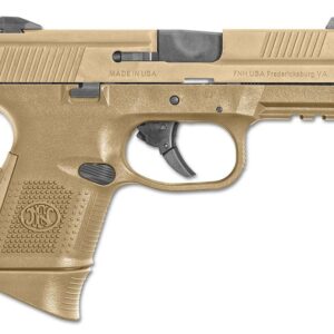 FNH FNS-9 Compact 9mm Flat Dark Earth Pistol with Night Sights