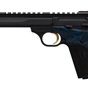 Browning Buck Mark Black Label Contour 22LR Rimfire Pistol with Black G-10 Grips