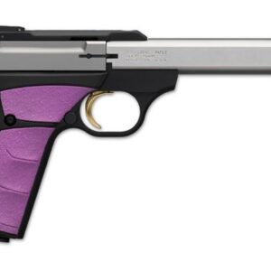Browning Buck Mark Plus 22LR Stainless Steel with Fuchsia Grips
