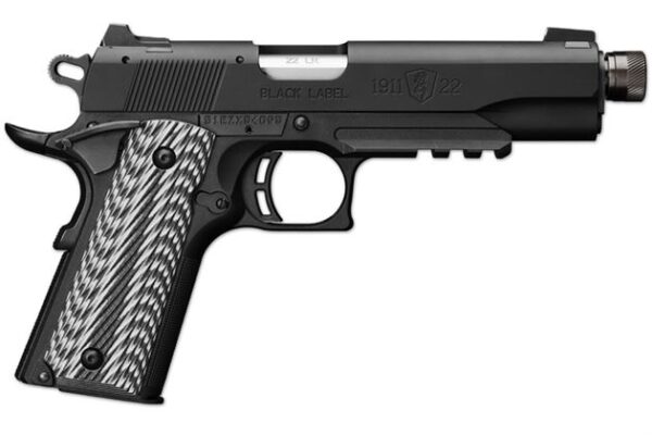 Browning 1911-22 Black Label 22LR Rimfire Pistol with Threaded Barrel