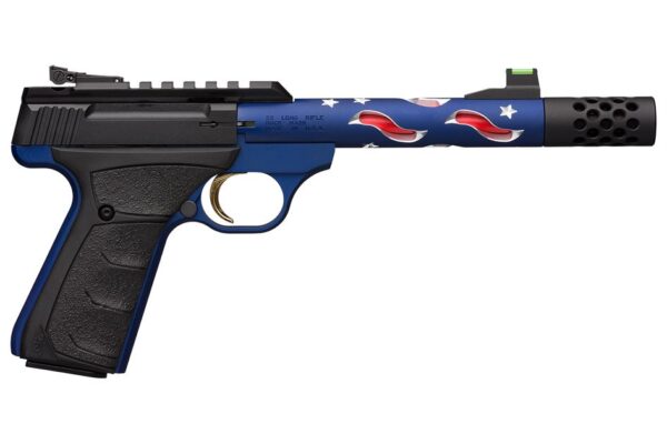 Browning Buck Mark Plus Vision Americana 22LR Rimfire Pistol with American Flag Theme