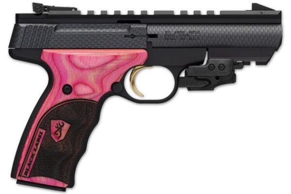 BROWNING FIREARMS BUCK MARK 22LR BLACK LABEL PINK