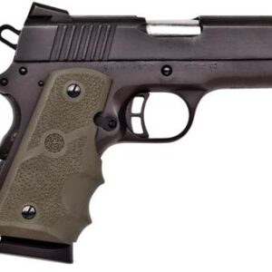 Howa Citadel M-1911 Pistol CIT45CSPHGRN, 45 ACP, 3.5″, Green Hogue Grips, Black Finish, 7 Rds