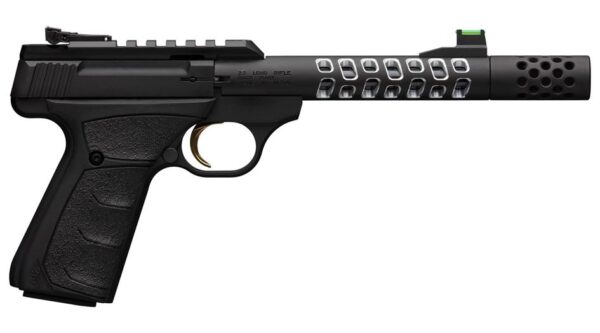 Browning Buck Mark Plus Vision 22LR Rimfire Pistol with Threaded Barrel