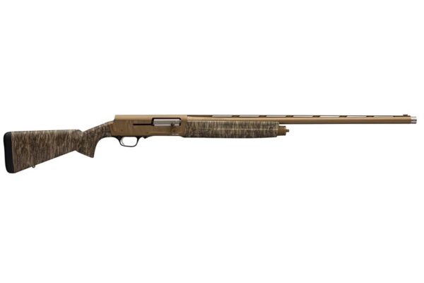 Browning A5 Wicked Wing 12 Gauge Shotgun with Mossy Oak Bottomland Stock and Burnt Bronze Cerakote Finish