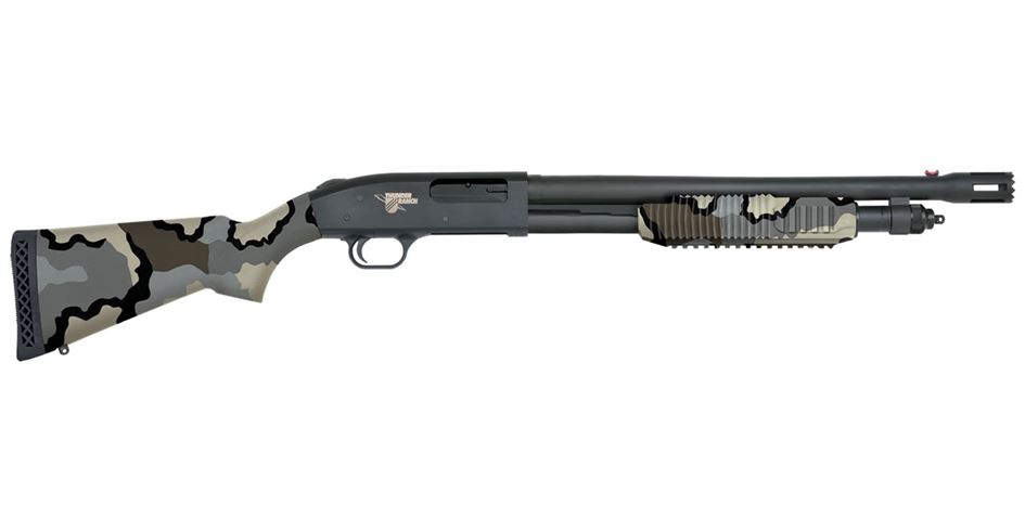 Mossberg 590 Thunder Ranch 12 Gauge Pump Shotgun with Kuiu Camo Stock