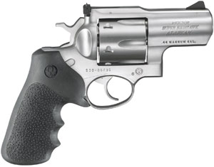 Ruger Super Redhawk Alaskan 44 RemMag 2.5″ 6rd Hogue Tamer Monogrip SSS