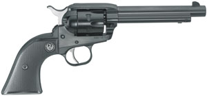 Ruger Single-Six Convertible 22LR/22Mag 5.5″ 6rd w/FS Blk Rubber Grip Blue