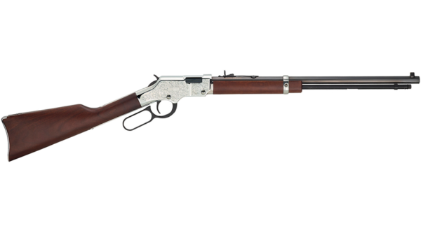 Henry Silver Eagle Tribute Edition 17 HMR Lever Action Heirloom Rifle