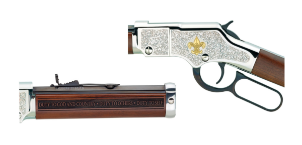 Henry Golden Boy 22LR Salute to Scouting Tribute Edition Heirloom Rifle