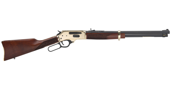 Henry .38-55 Side Gate Lever Action Rifle with Walnut Stock