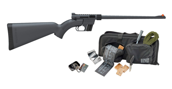 Henry US Survival AR-7 Black Heirloom Rifle Kit w/Survival Gear and Bag